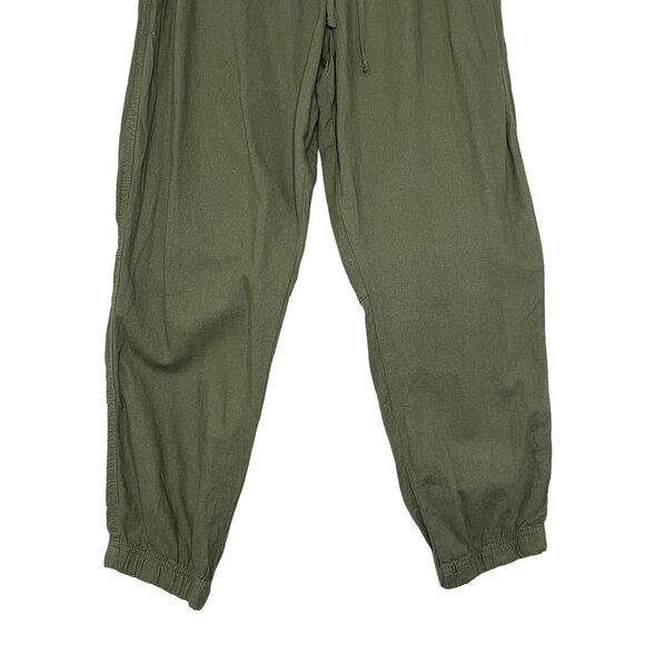 Sanctuary Solstice Pant Deep Lichen Green Women's Size XXL Linen NWT - Picture 4 of 15